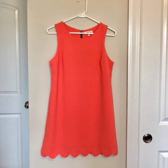 Monteau Dresses & Skirts - Scalloped Salmon Sundress
